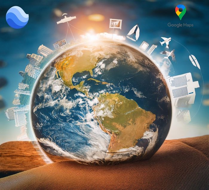 Se déplacer et explorer le monde avec Google Maps & Google Earth Séance 2/2 (smartphones et tablettes)