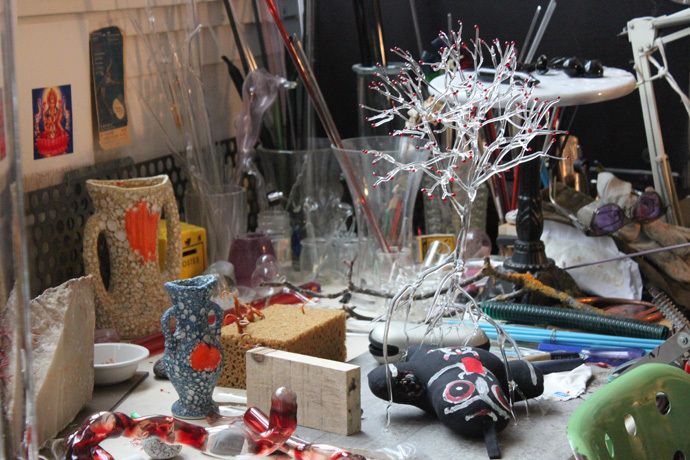 Visite et atelier avec Julie Legrand