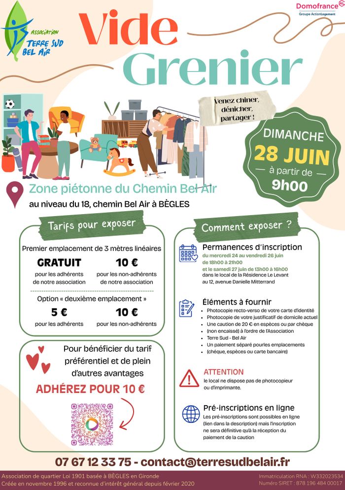 Vide-Grenier du Quartier Terre Sud - Bel Air
