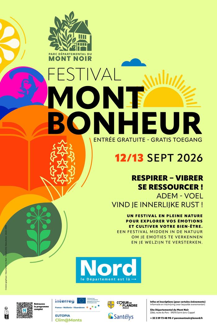 Affiche — Festival Mont Bonheur 2026