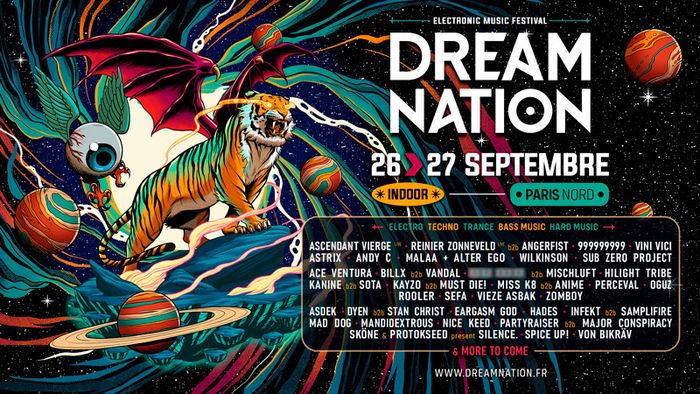 26 & 27 Septembre 2025 – DREAM NATION FESTIVAL - PARIS