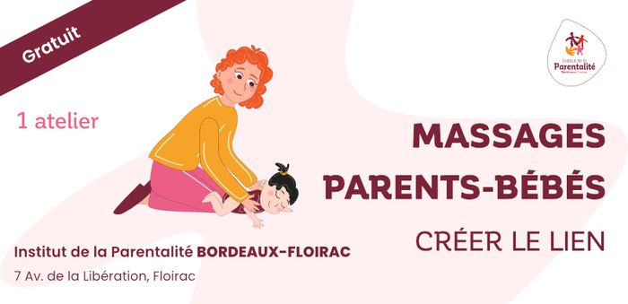 Atelier Massages parents-bébés - créer le lien