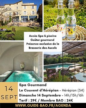 Spa Gourmand au Couvent Hérépian