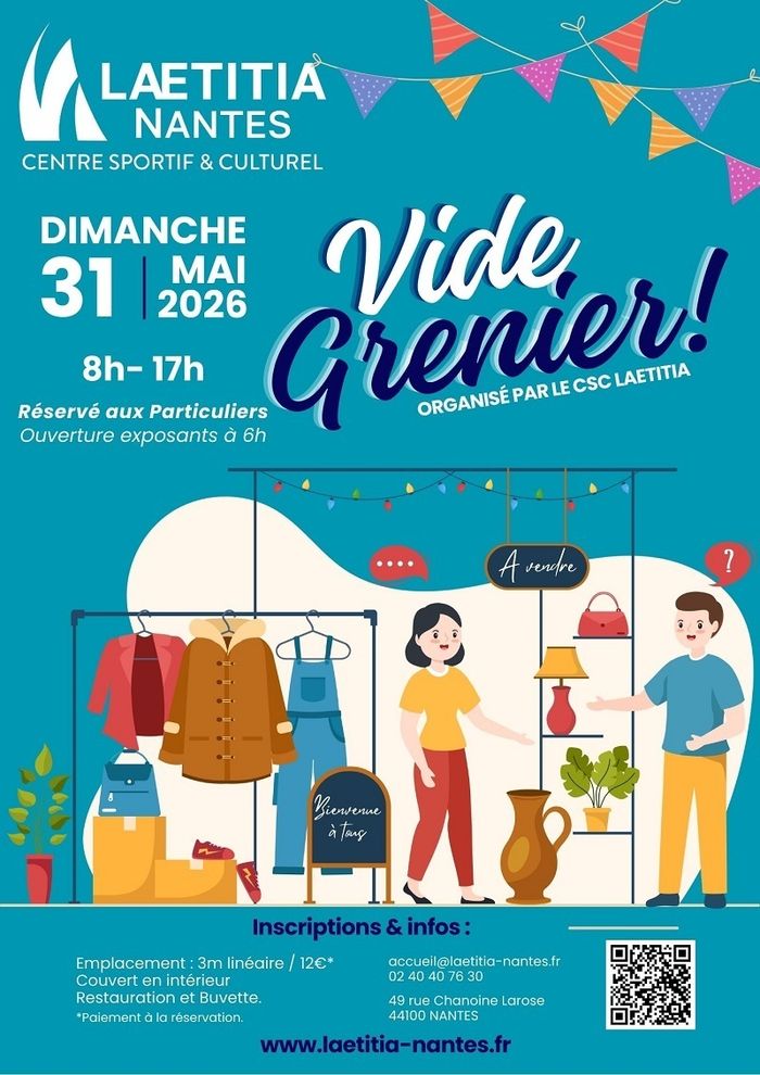 Vide-grenier de la Laetitia