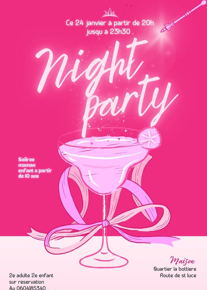 soirée mamans "Night Party"