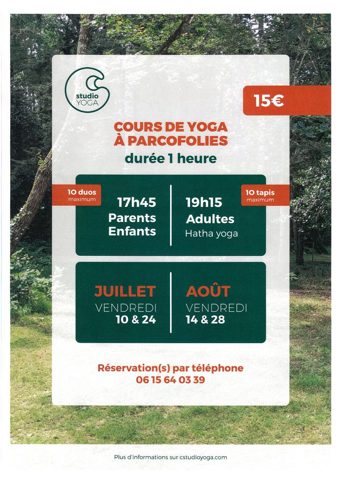 Cours de yoga
