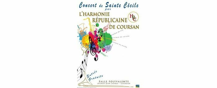 Concert de Sainte Cécile par l'Harmonie Républicaine