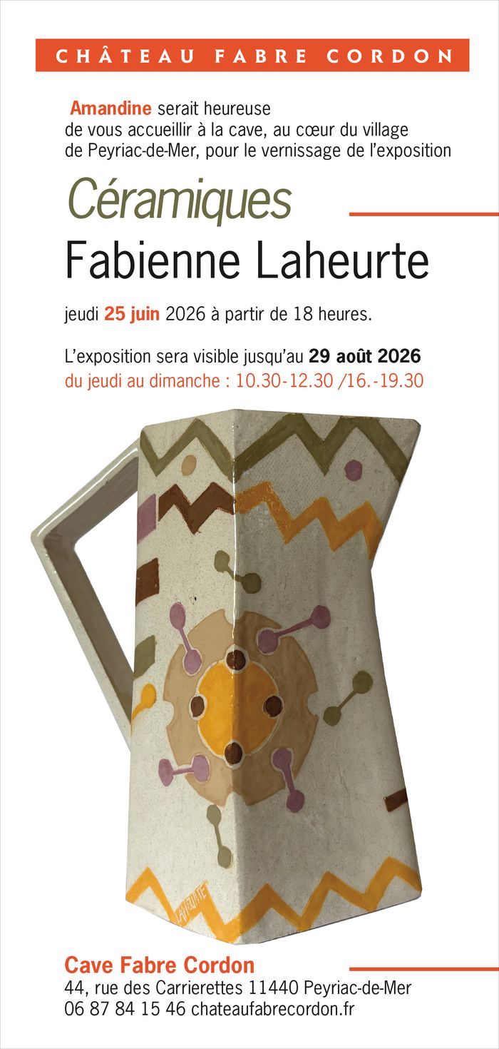 Exposition Céramiques de Fabienne Laheurte
