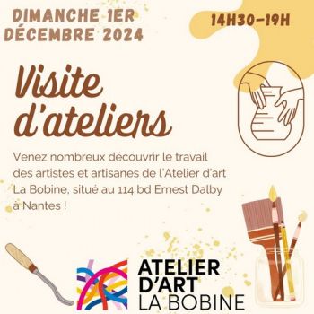 Portes ouvertes de l'Atelier d'Art La Bobine