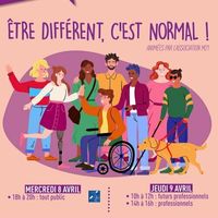 Conférence - Être différent, c'est normal !