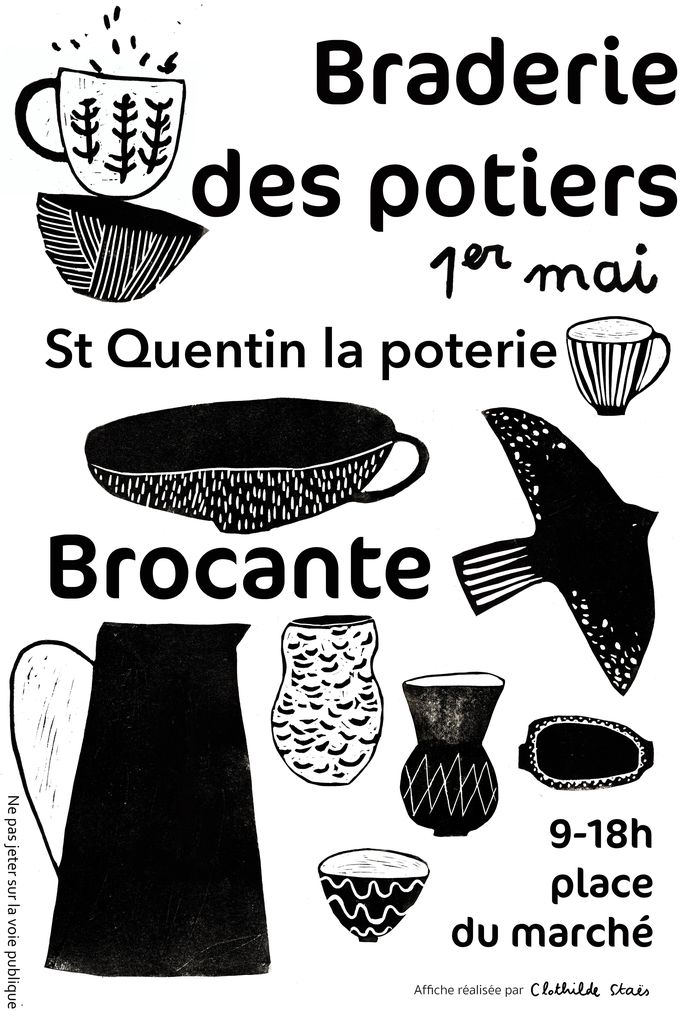 braderie des potiers de Saint Quentin