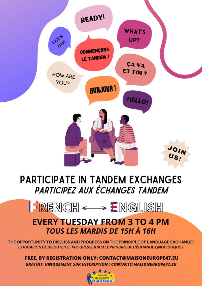 Language Exchanges in French and English [Tandem]