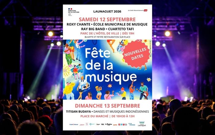 Affiche — Fête de la musique : Nouvelles dates