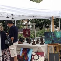 Marché d'art et des créateurs