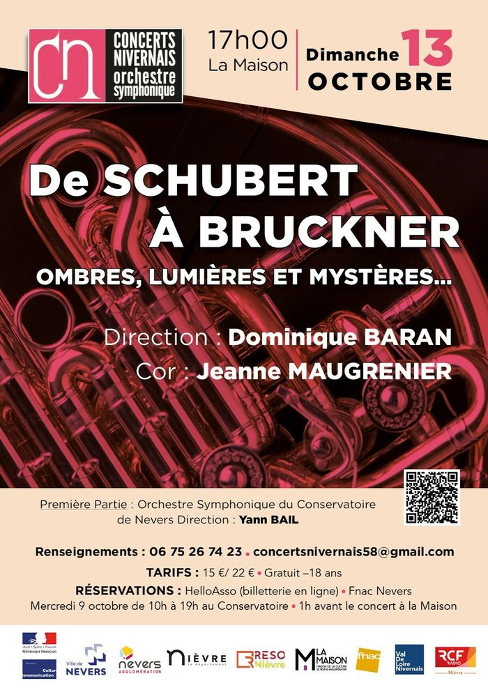De Schubert à Bruckner : ombres, lumières et mystères
