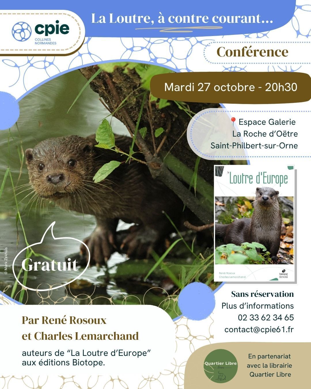 La loutre, à contre-courant (Conférence)
