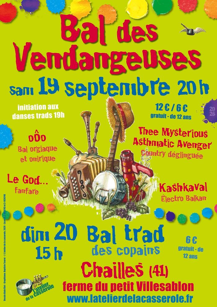 Affiche — Bal des Vendangeuses