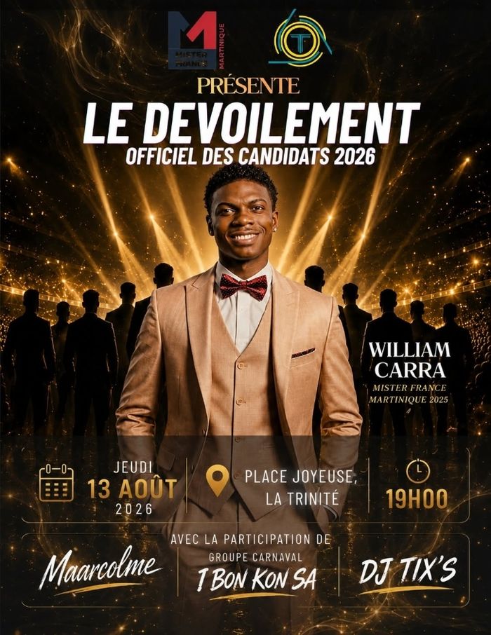 LE DEVOILEMENT OFFICIEL DES CANDIDATS DE MISTERS FRANCE MARTINIQUE 2026