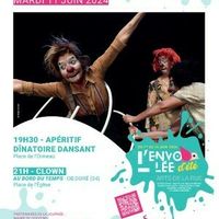 L'envolée d'été: Apéro dinatoire dansant +cirque