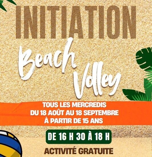 Initiation au Beach Volley