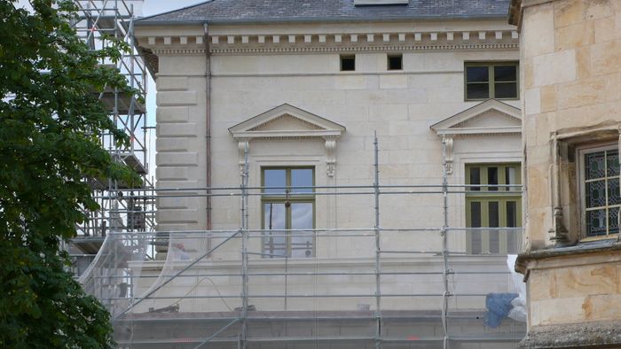 Les façades de l'Hôtel de Ville de Nevers