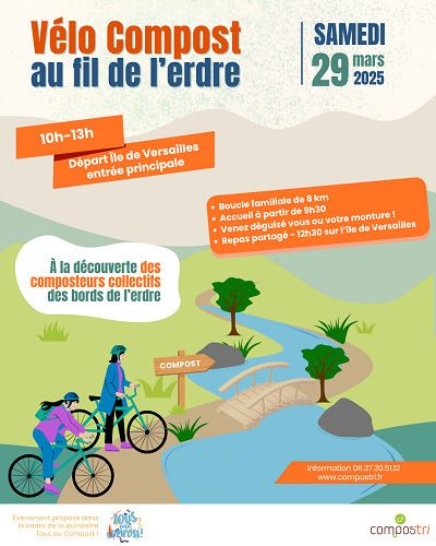 Boucle Vélocompost au fil de l’Erdre !