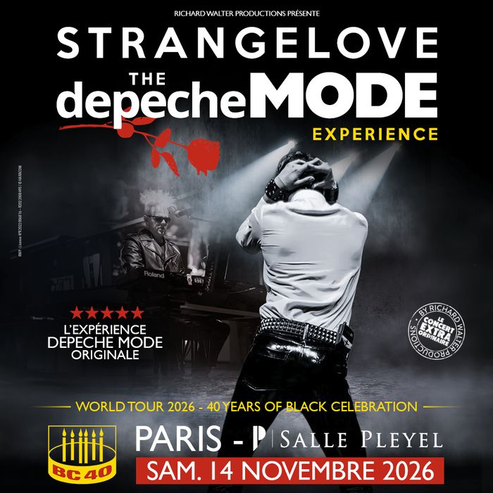 Richard Walter Productions invite le public à plonger dans l’univers envoûtant de Depeche Mode, groupe mythique qui a façonné l’histoire de la synthpop, de la new wave et du rock électronique.