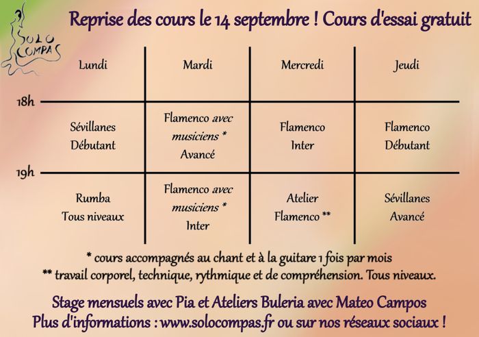 Affiche — Rentrée 2026-2027