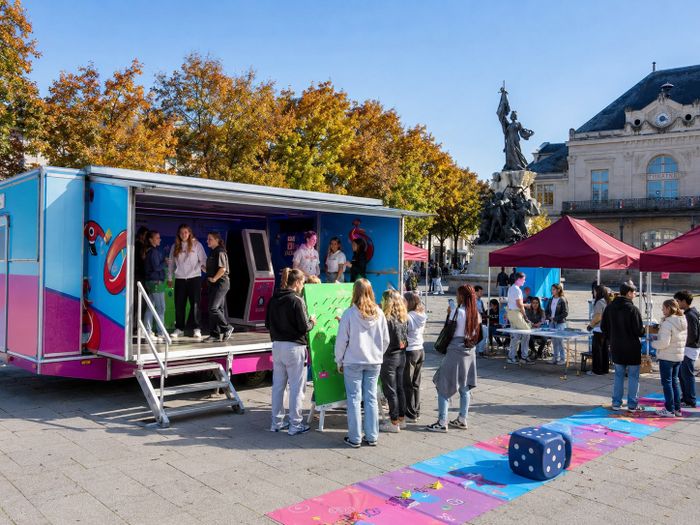 Le bus Mes tips santé à Saint-Dizier