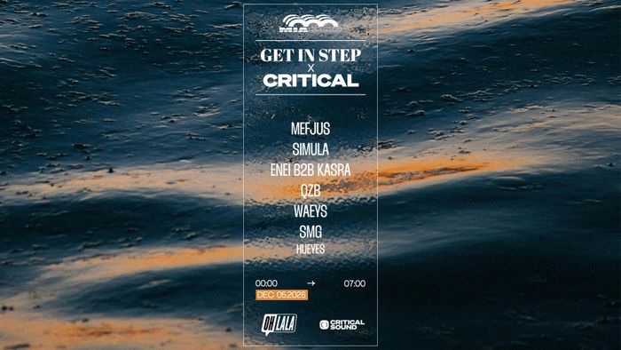 GET IN STEP x CRITICAL : MEFJUS, SIMULA, ENEI B2B KASRA …