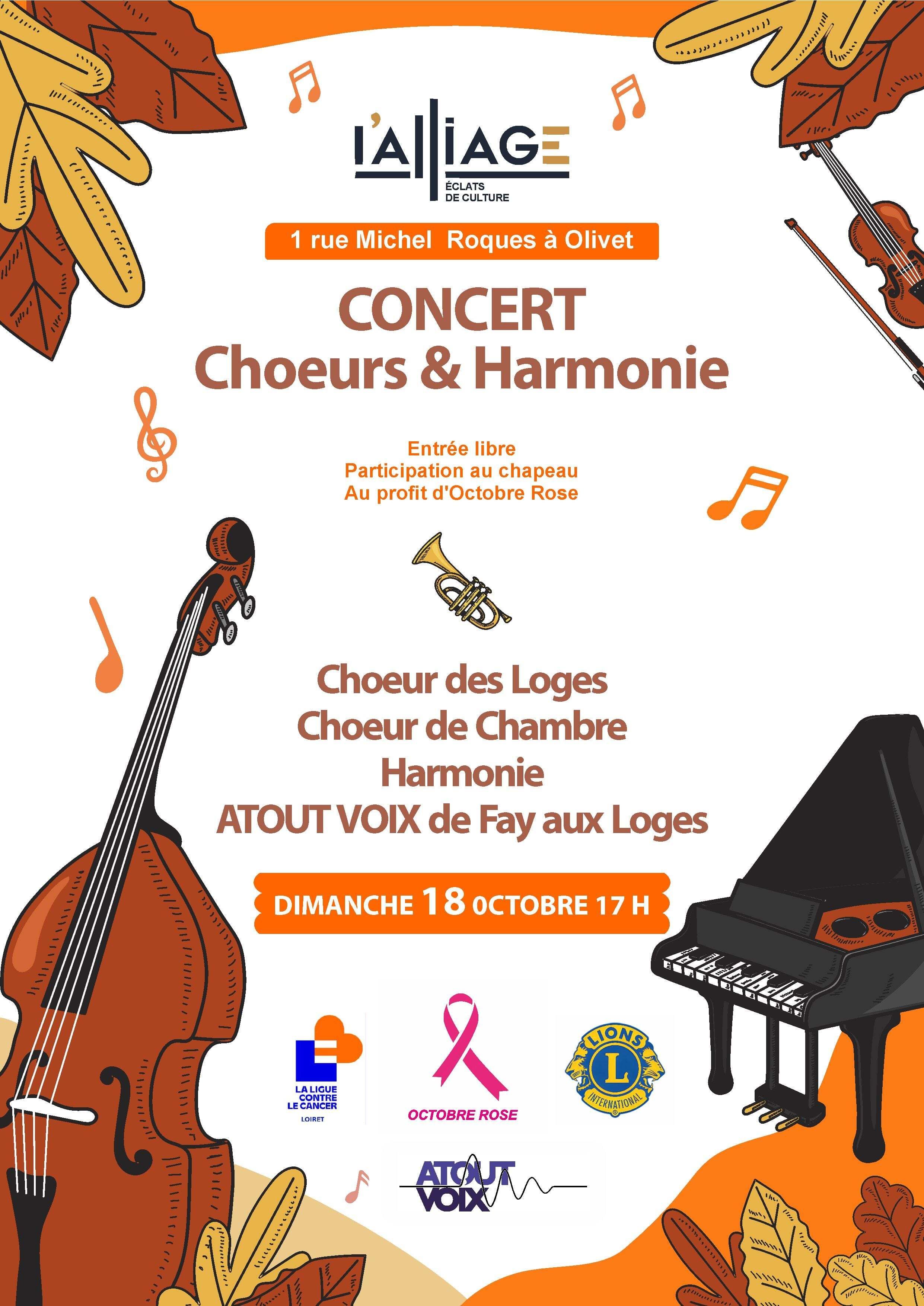 Concert Caritatif Chœurs et Harmonie