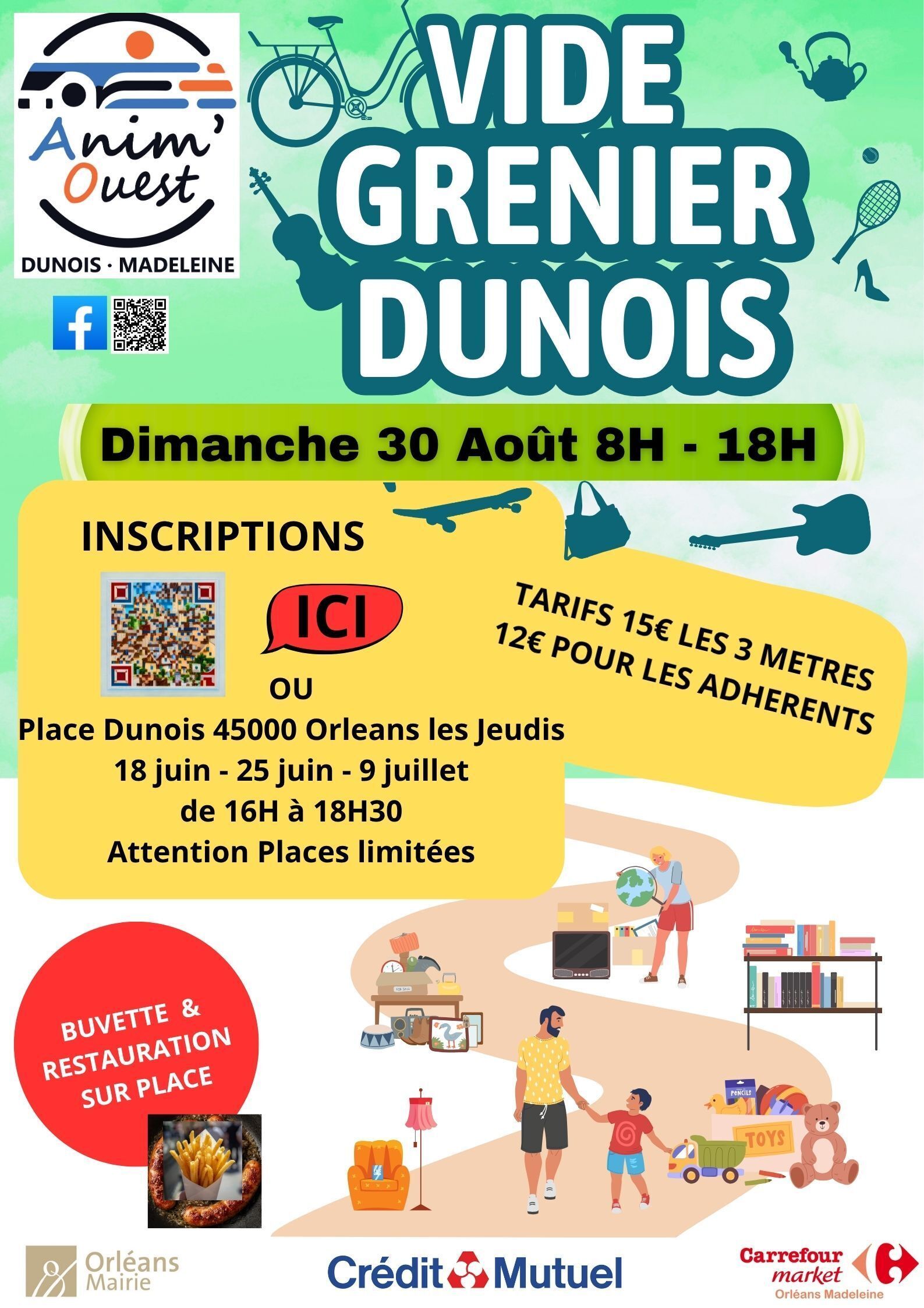 Vide grenier Dunois