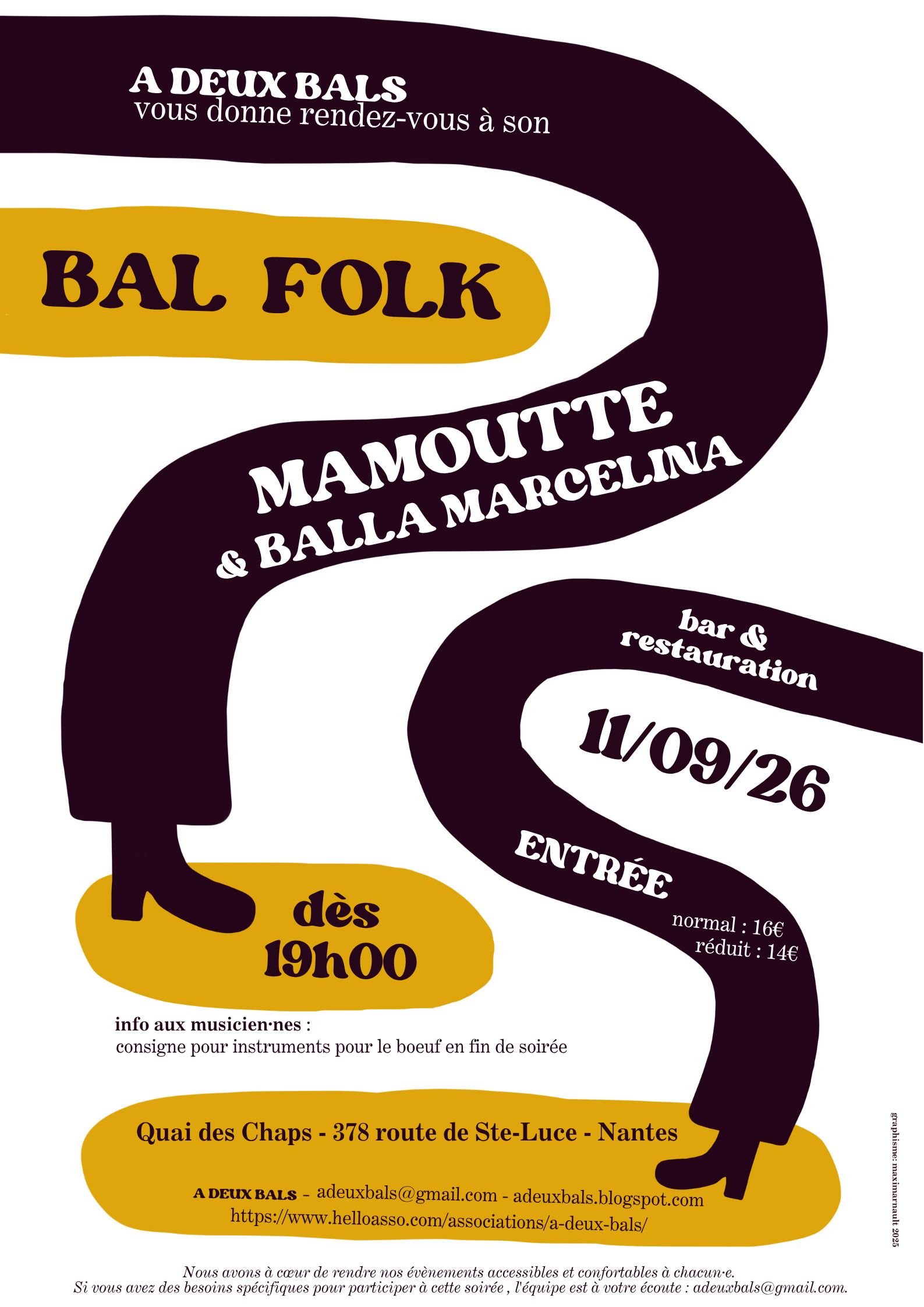 Affiche Le Bal Folk