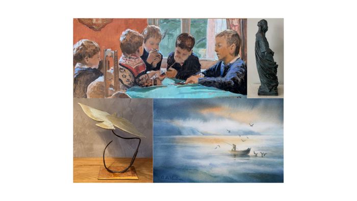 4 artistes figuratives se rencontrent dans cette exposition où peintures et sculptures dialoguent autour d’un même élan : célébrer la beauté du monde et inviter à la contemplation.