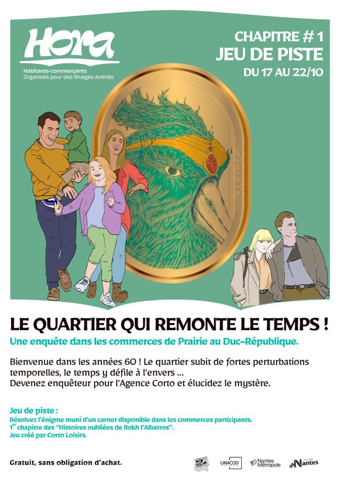 Jeu de piste " Les histoires oubliées de Roch l'Albatros"