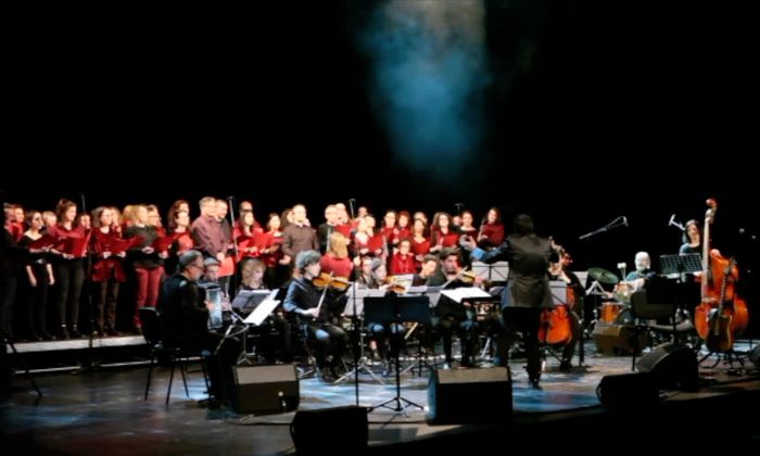 Concert de la Chorale du Personnel et des Étudiants de Licence Musiques actuelles de l’Université Bordeaux Montaigne (direction : Pascal Pistone)