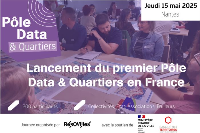 Lancement du premier Pôle Data & Quartiers en France