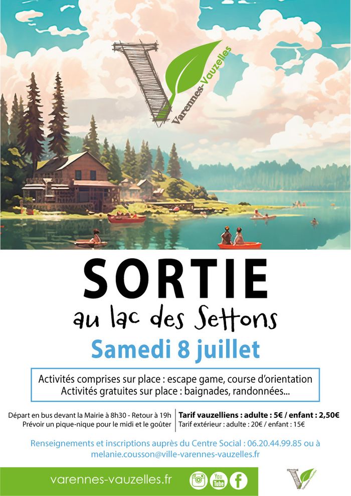 Sortie au lac des Settons