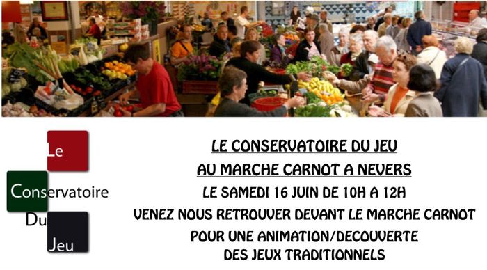 Jeux au Marché Carnot