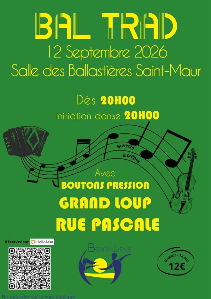 Affiche — Bal trad