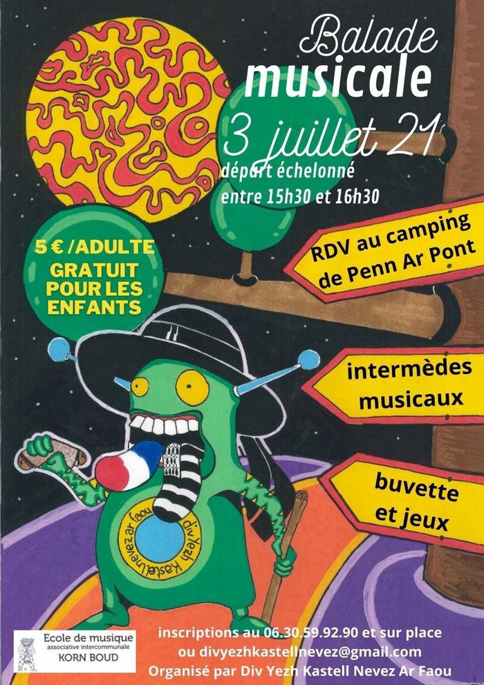 Balade musicale à Châteauneuf du Faou