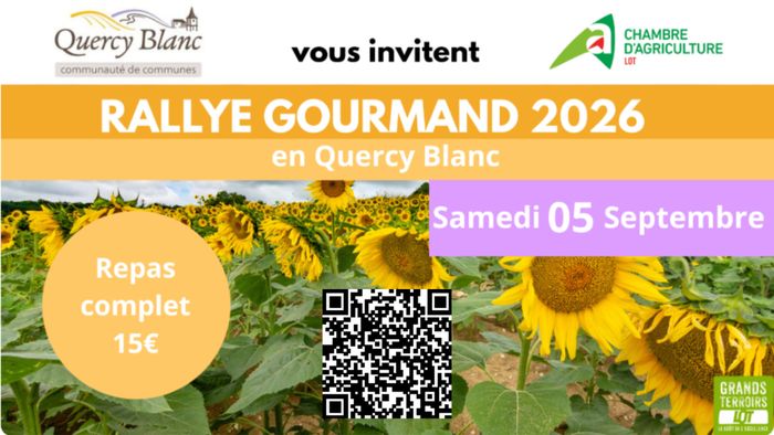 Rallye Gourmand en Quercy Blanc 2026