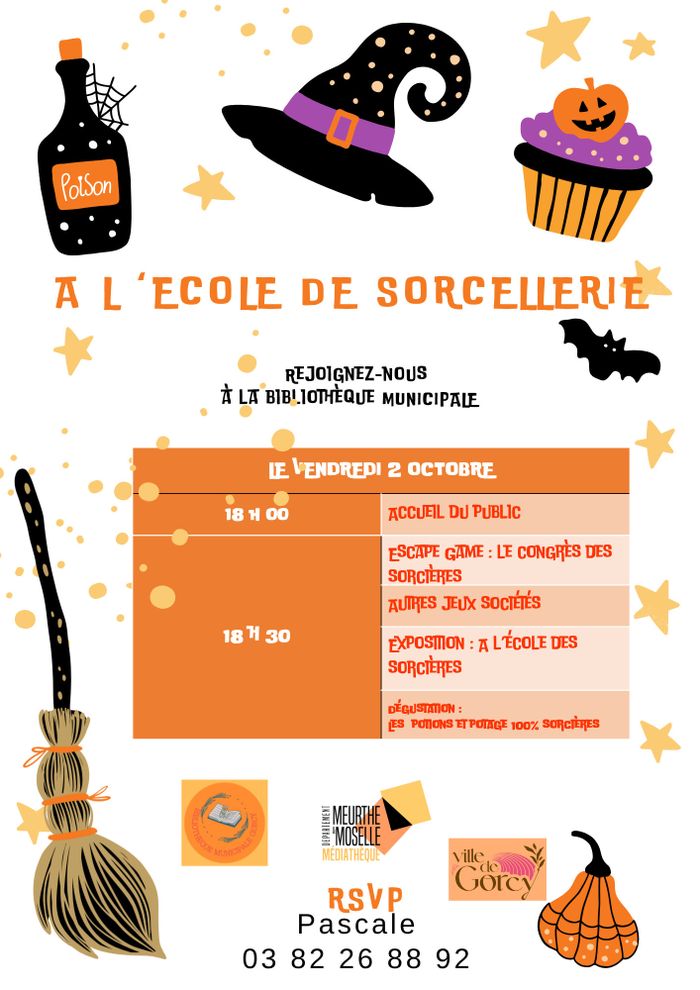 Rejoignez-nous à l'école de sorcellerie