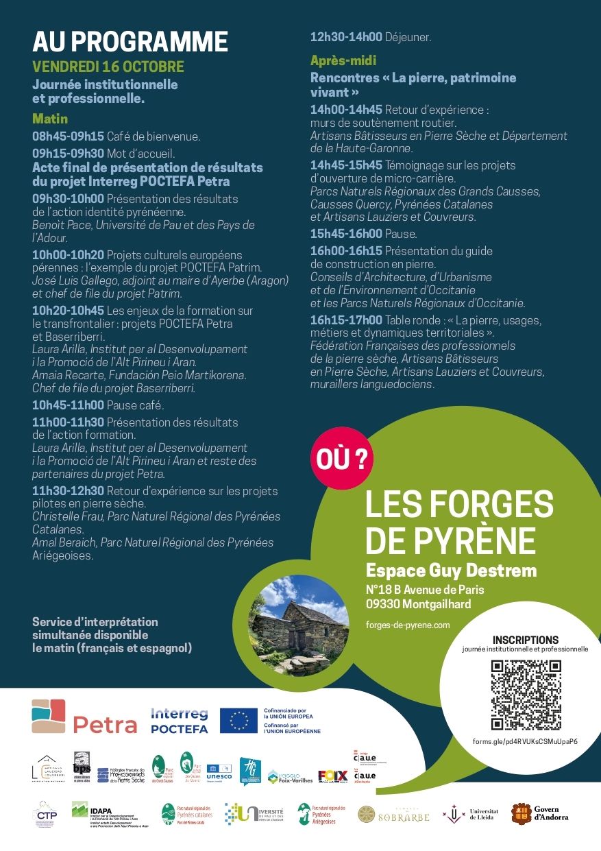 Atelier : La pierre, patrimoine vivant