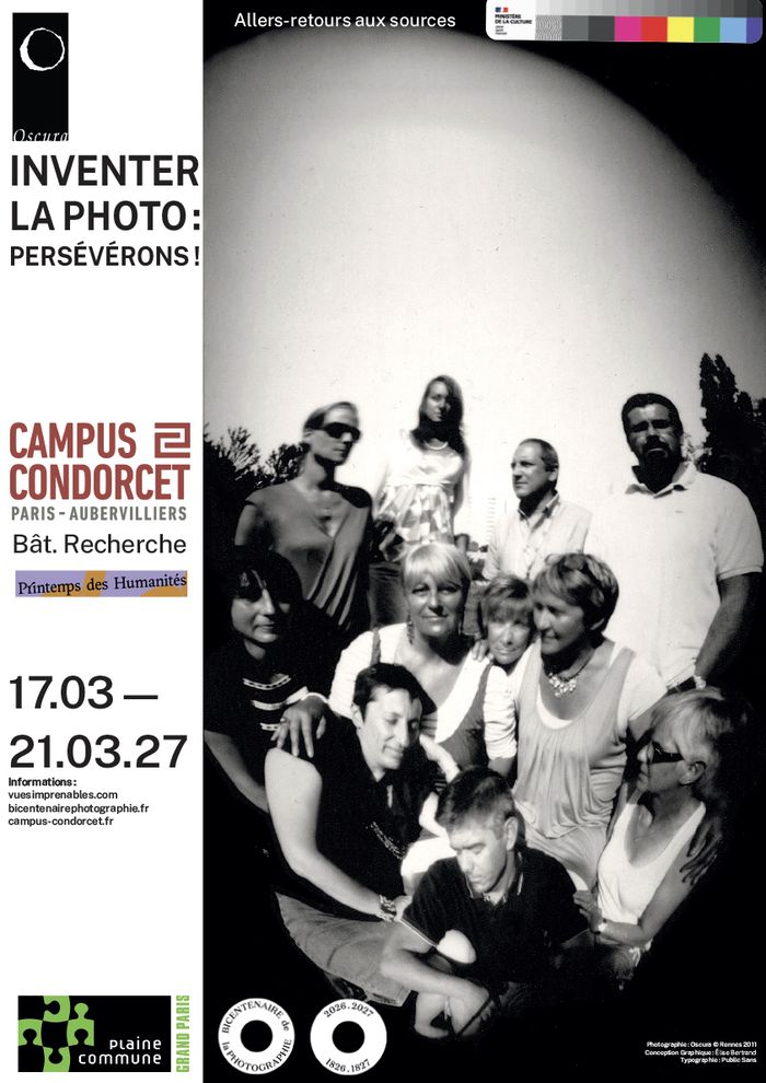 Inventer la photo : persévérons ! Printemps des Humanités 2027