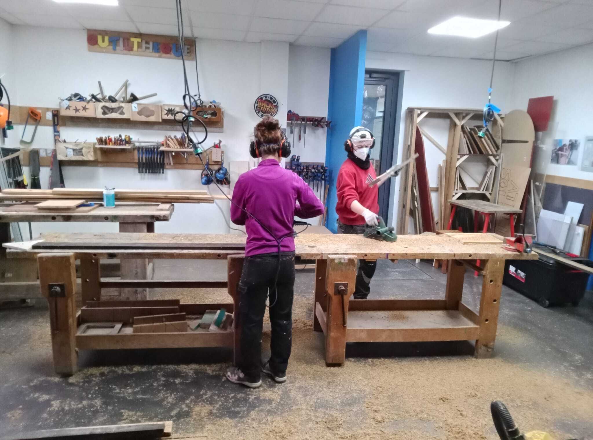 Ateliers bricolage et menuiserie