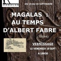 Magalas au temps d'Albert Fabre