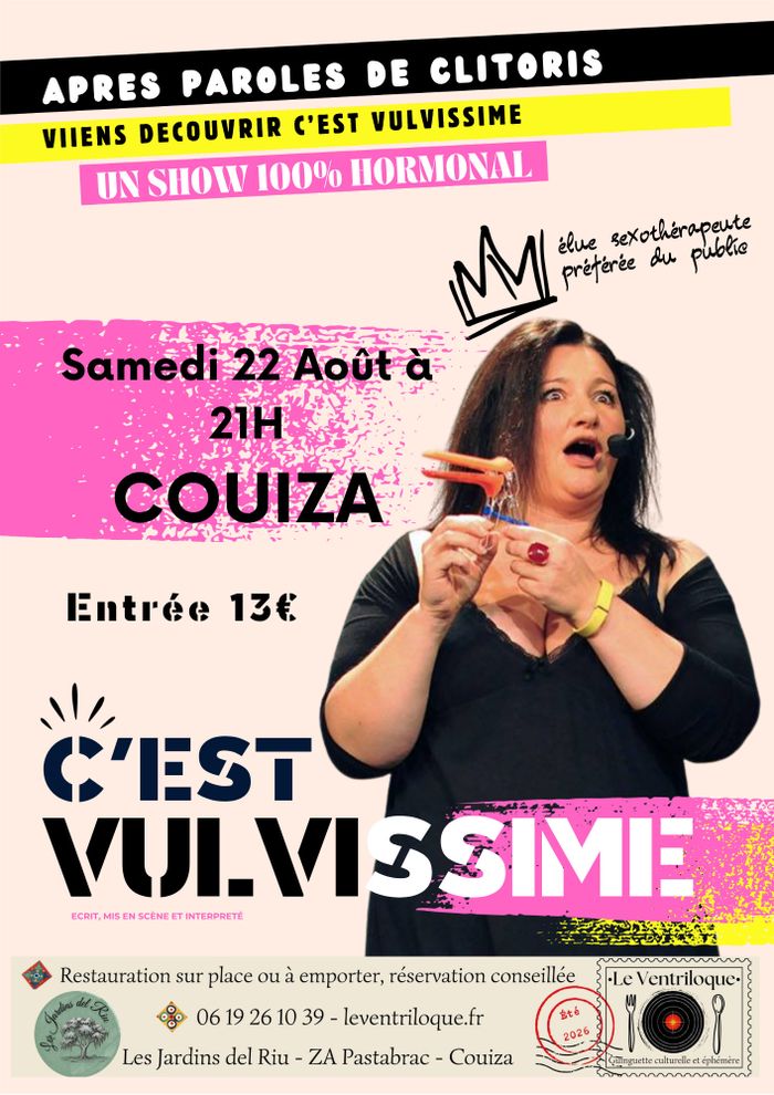 Affiche — Spectacle C'est Vulvissime