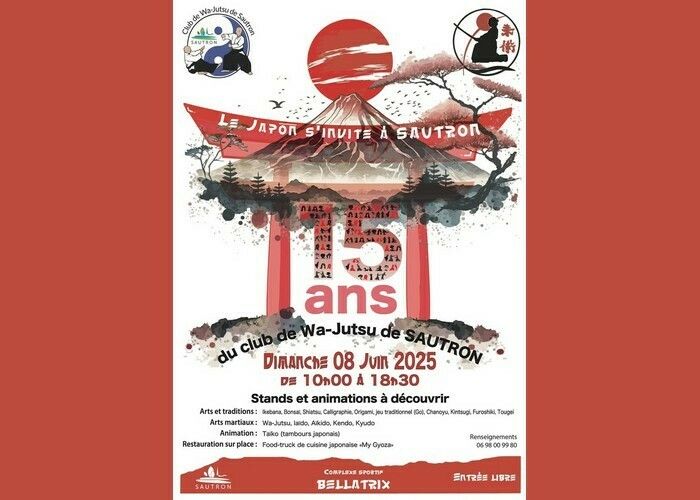 Le Japon s’invite à Sautron - 15 ans du club de Wa-Jutsu de Sautron