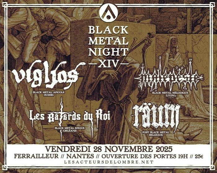BLACK METAL NIGHT XIV : MALEPESTE